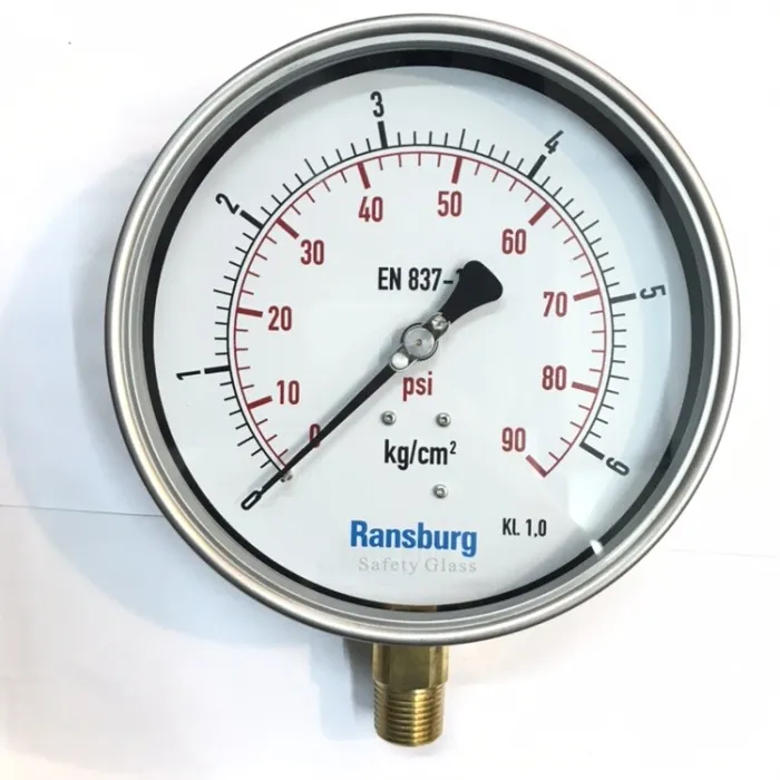 RWS 1411 6" Pressure Gauge