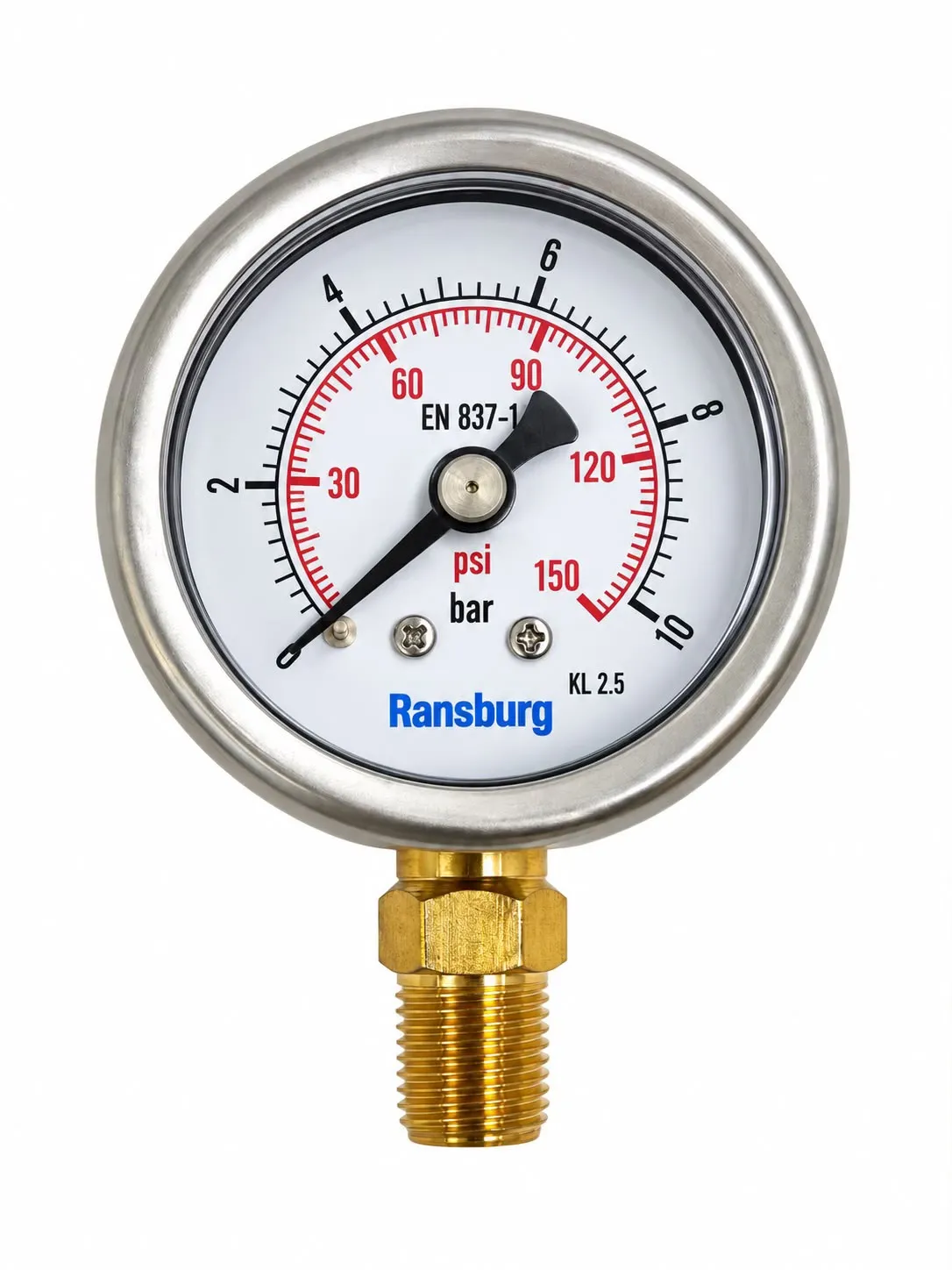 RWS 411B 1.5" Pressure Gauge
